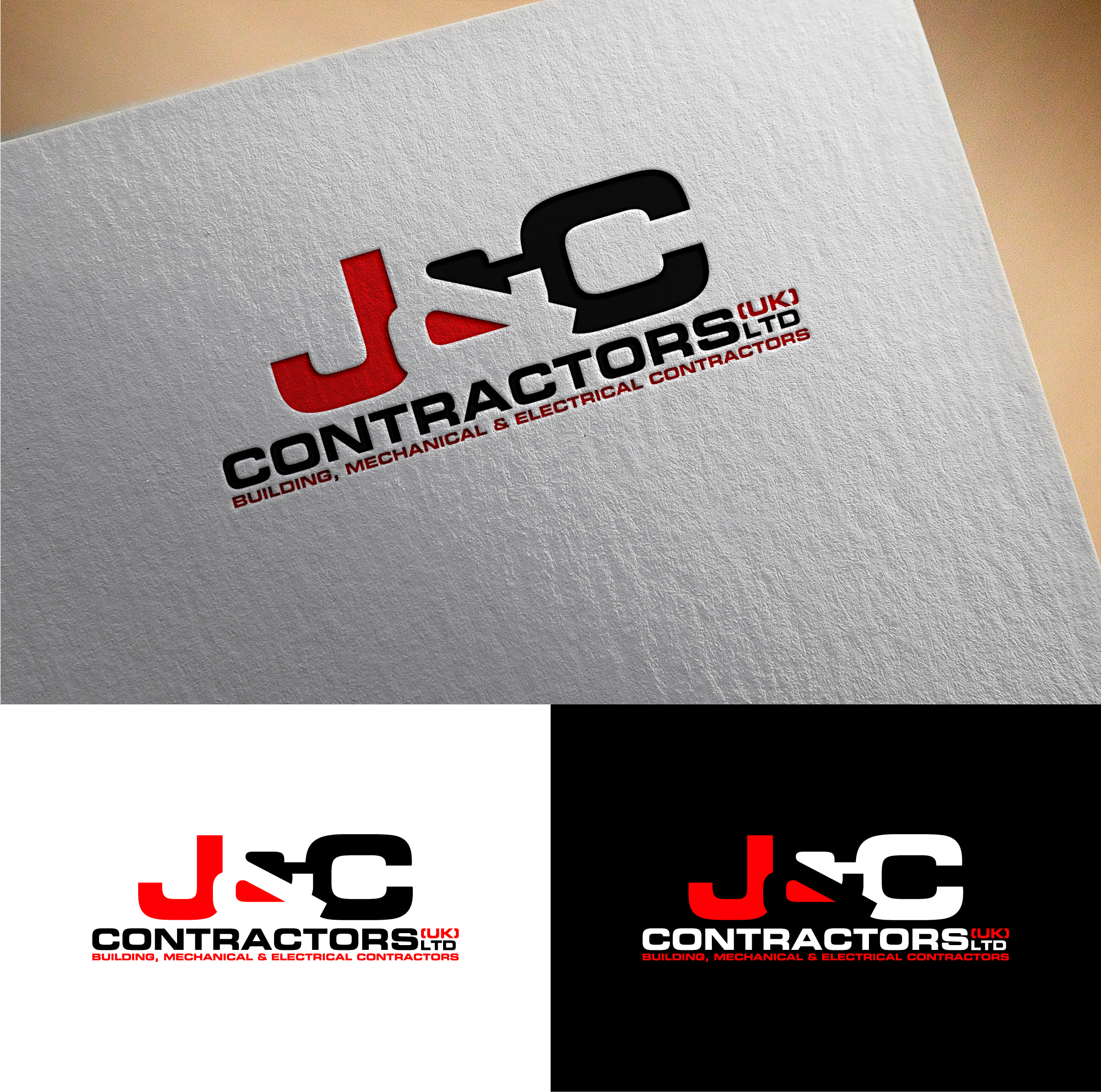 Logo Design by RKsharma for J&C Contractors (UK) Ltd | Design #33141101