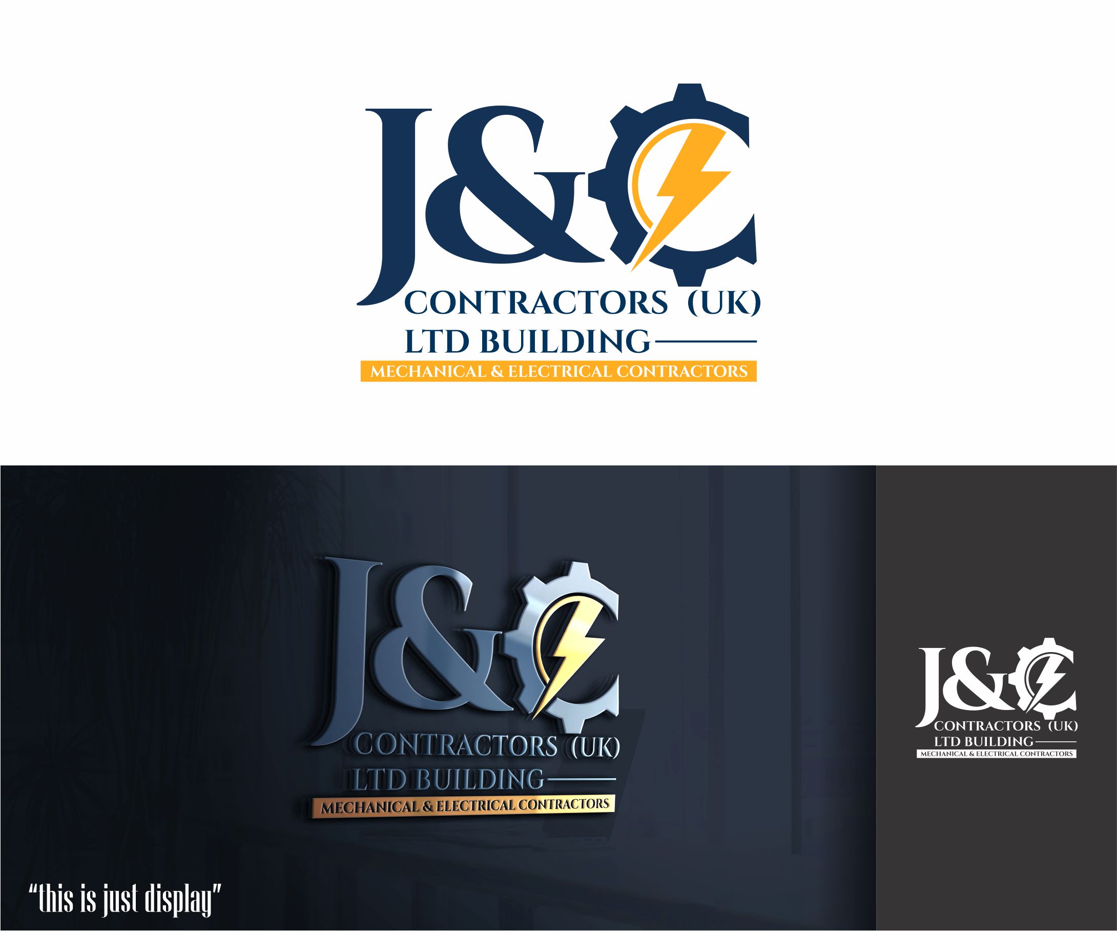 Logo Design by alkaline for J&C Contractors (UK) Ltd | Design #33133084
