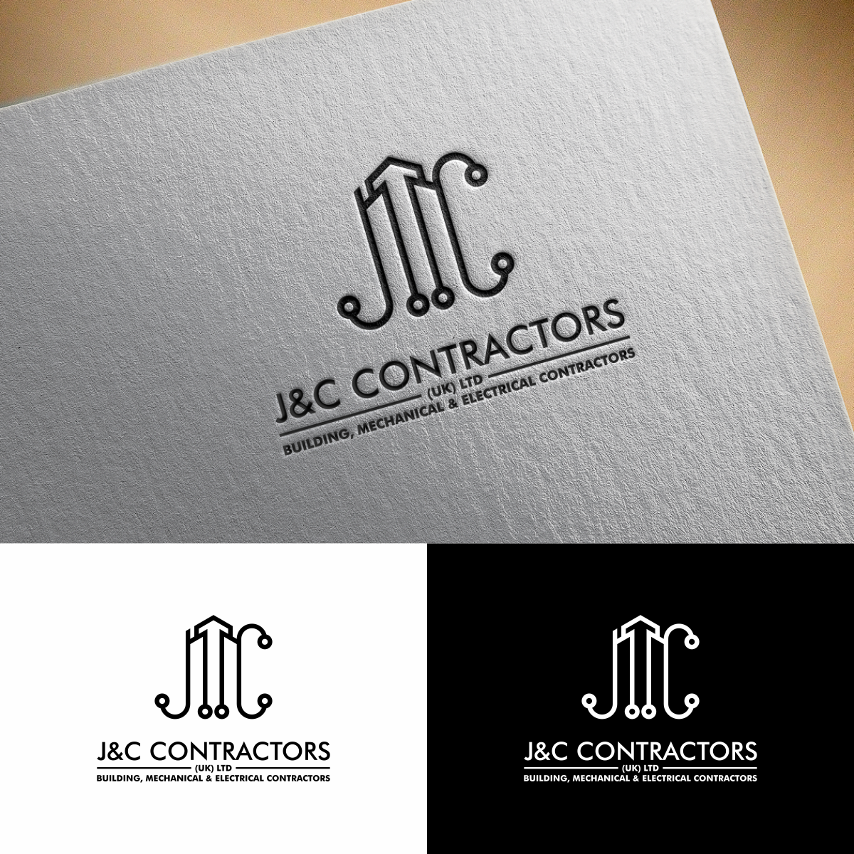 Logo Design by trisnaputri for J&C Contractors (UK) Ltd | Design #33136735