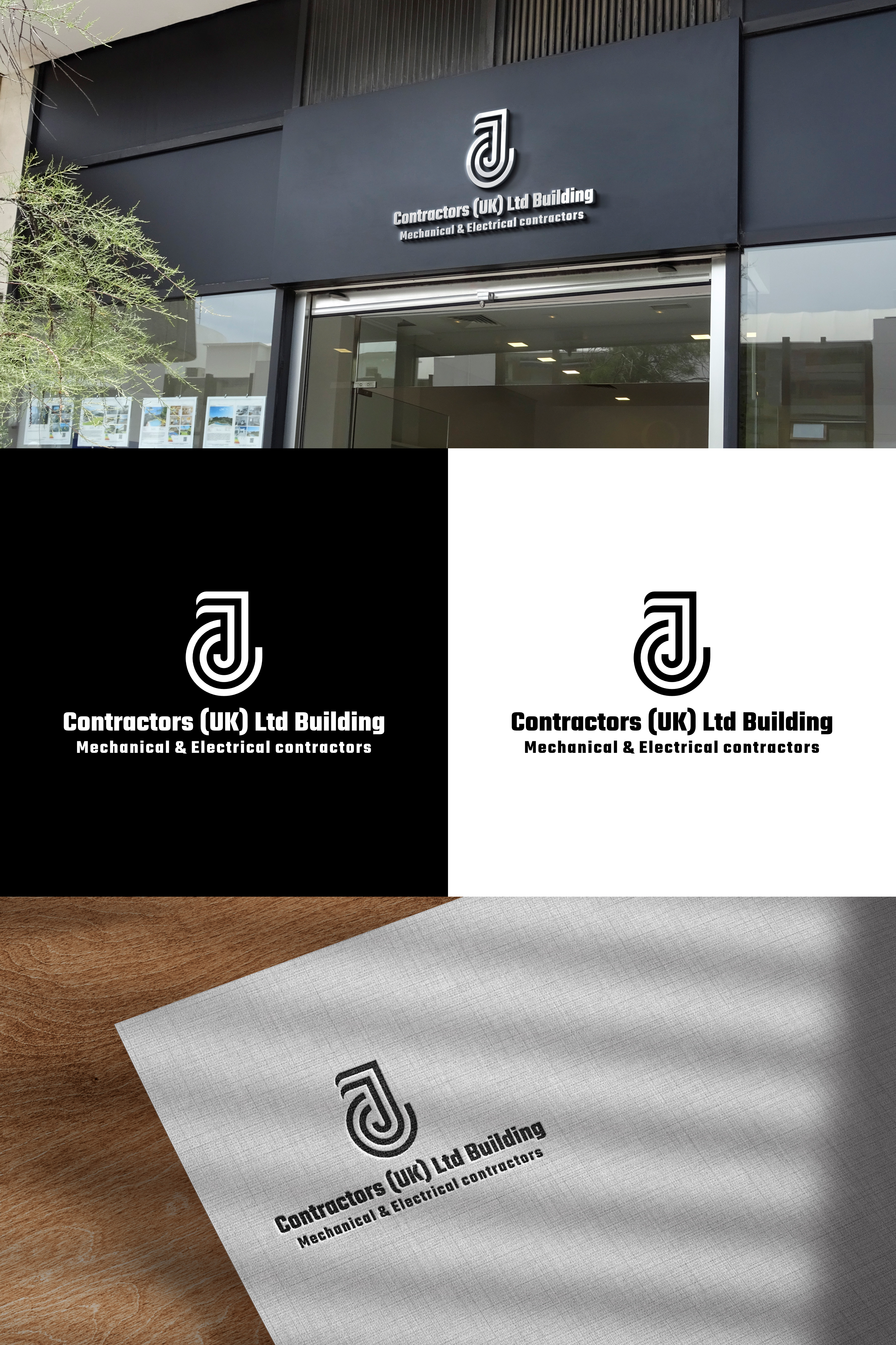 Logo Design by PENTEM for J&C Contractors (UK) Ltd | Design #33143228