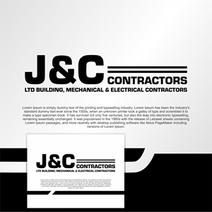 Logo Design by diego costa for J&C Contractors (UK) Ltd | Design: #33133003