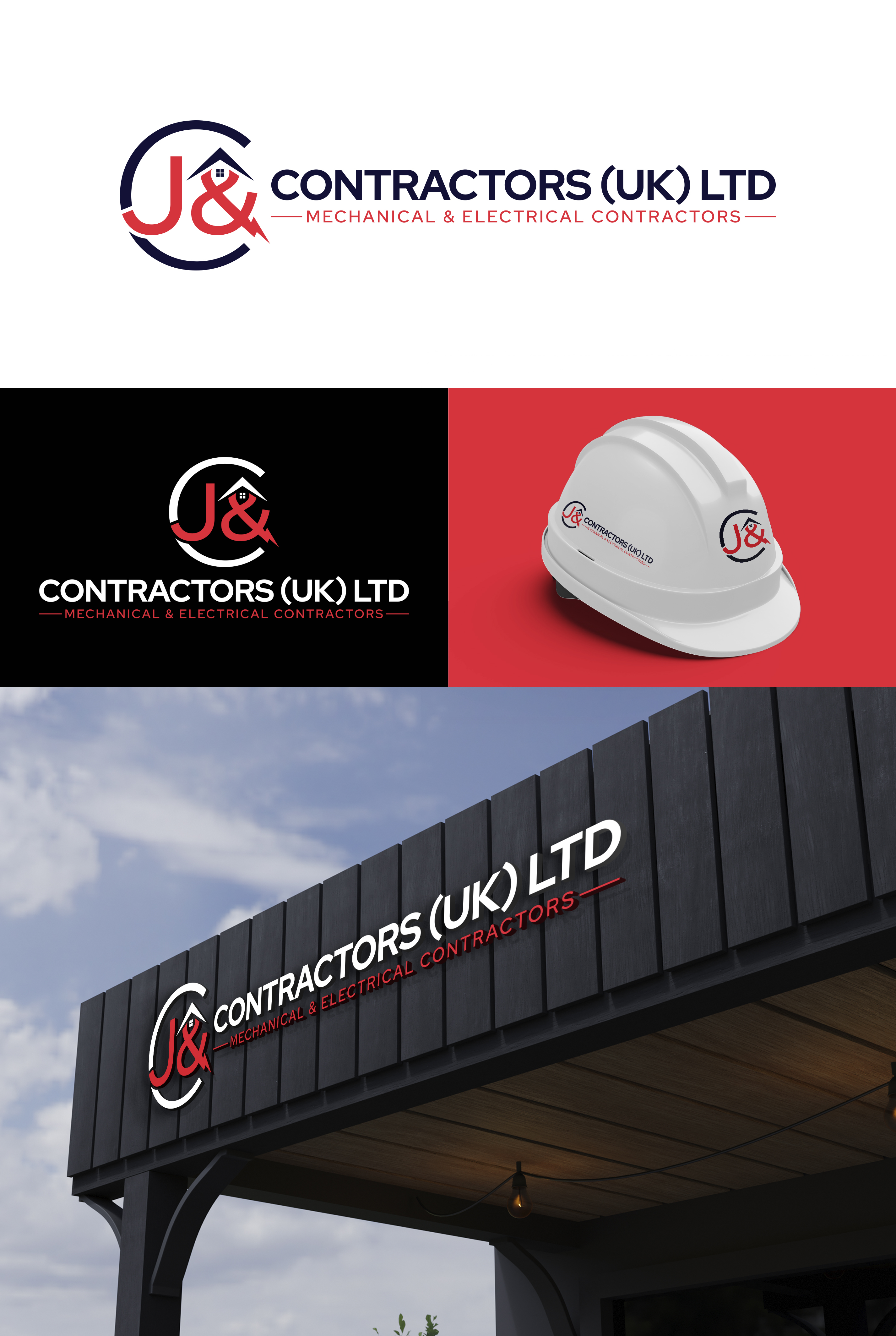 Logo Design by PixelUP Graphics for J&C Contractors (UK) Ltd | Design #33138706