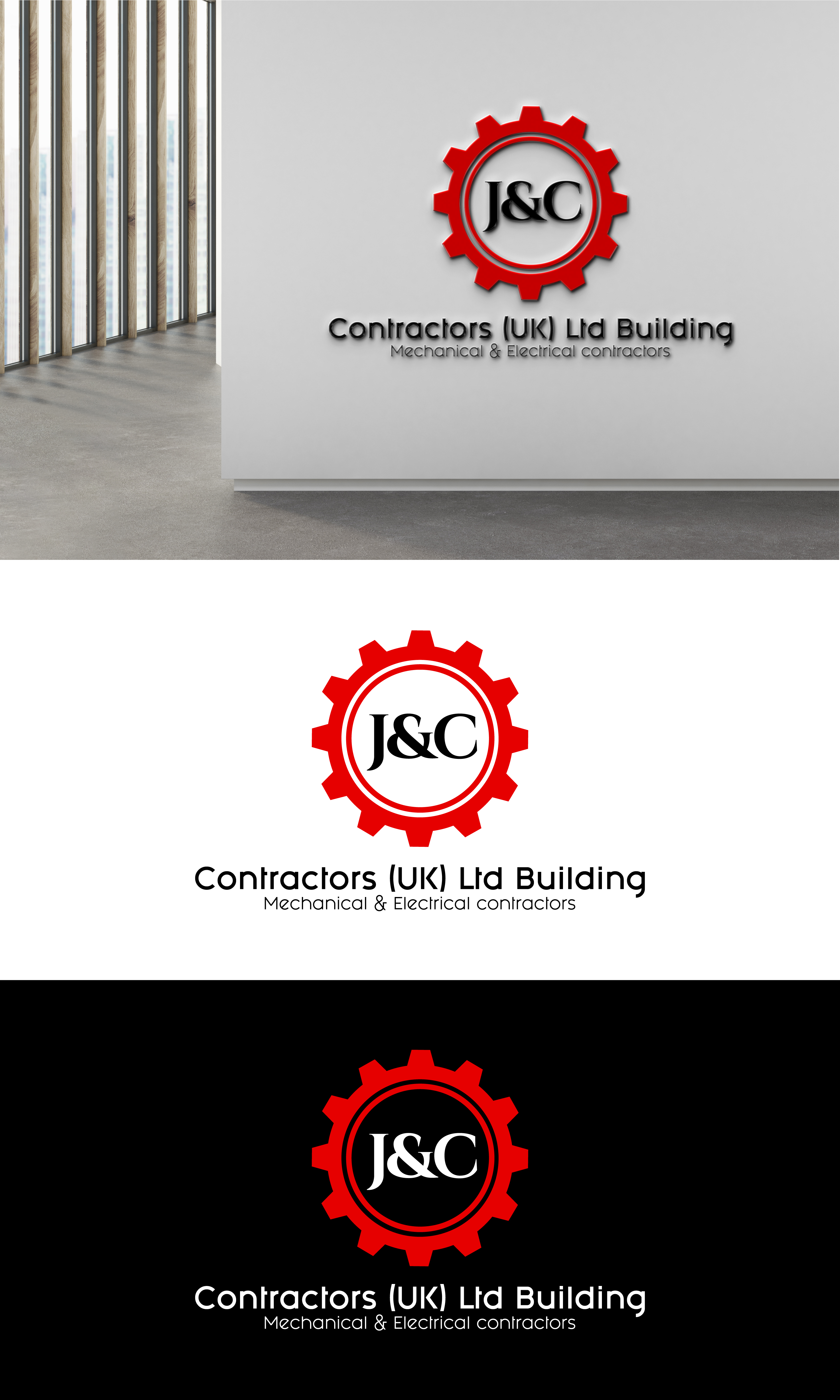 Logo Design by AKTech for J&C Contractors (UK) Ltd | Design #33135933