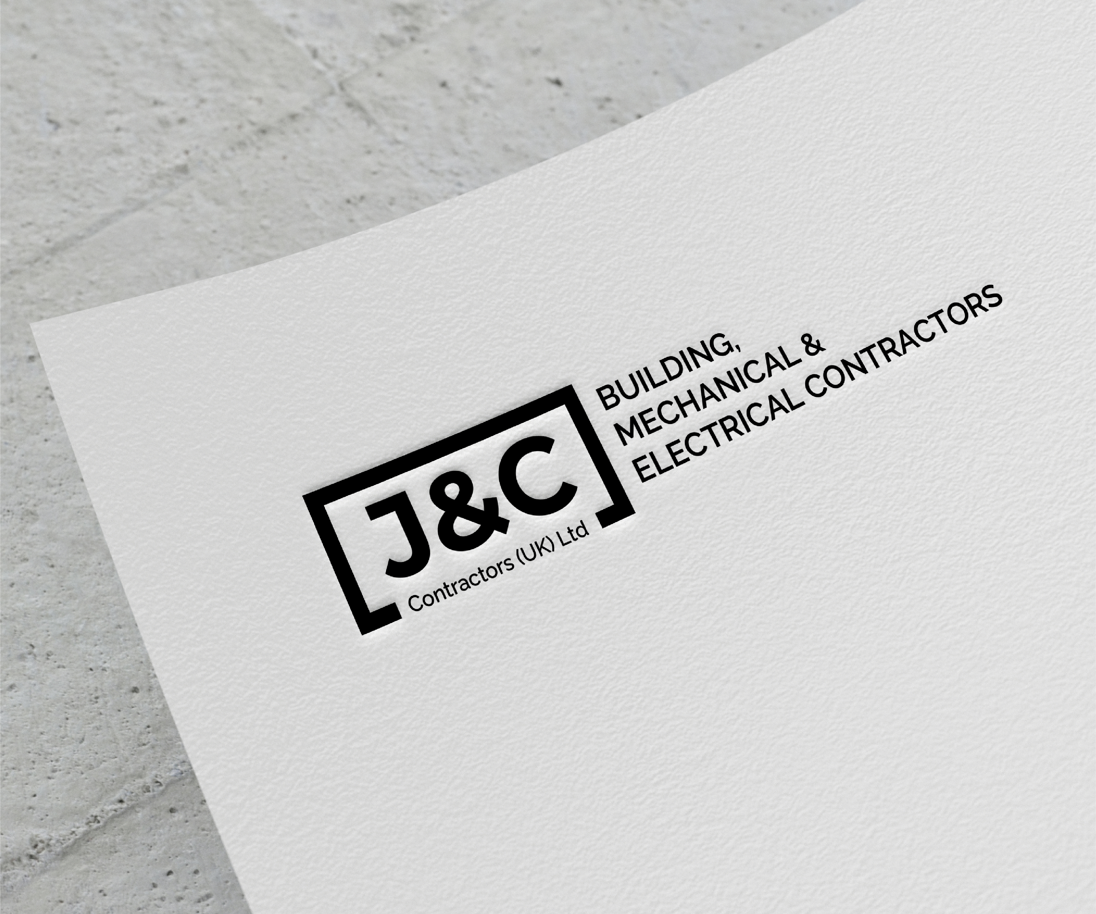 Logo Design by Emjey Design for J&C Contractors (UK) Ltd | Design #33149736