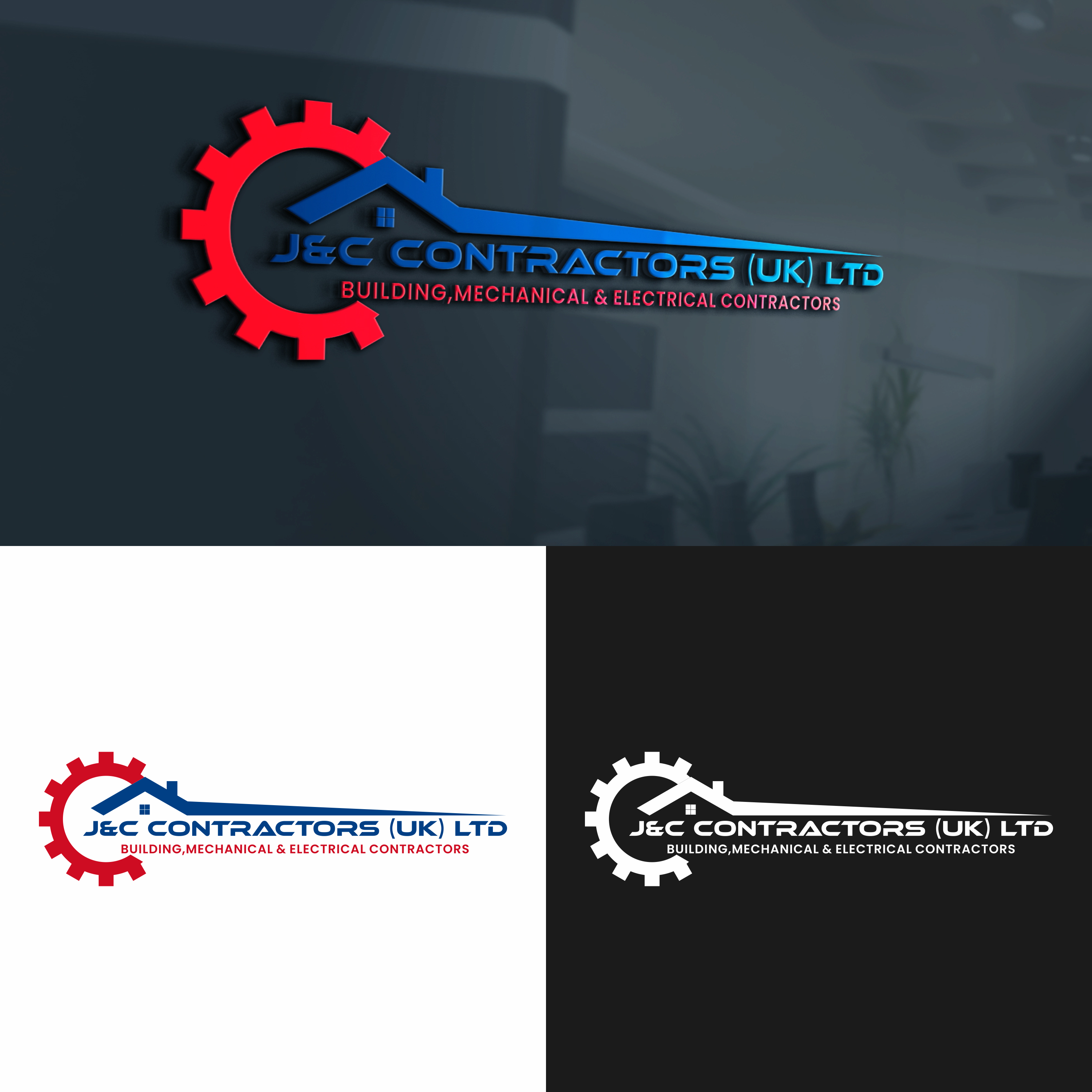 Logo Design by arillingga for J&C Contractors (UK) Ltd | Design #33130809