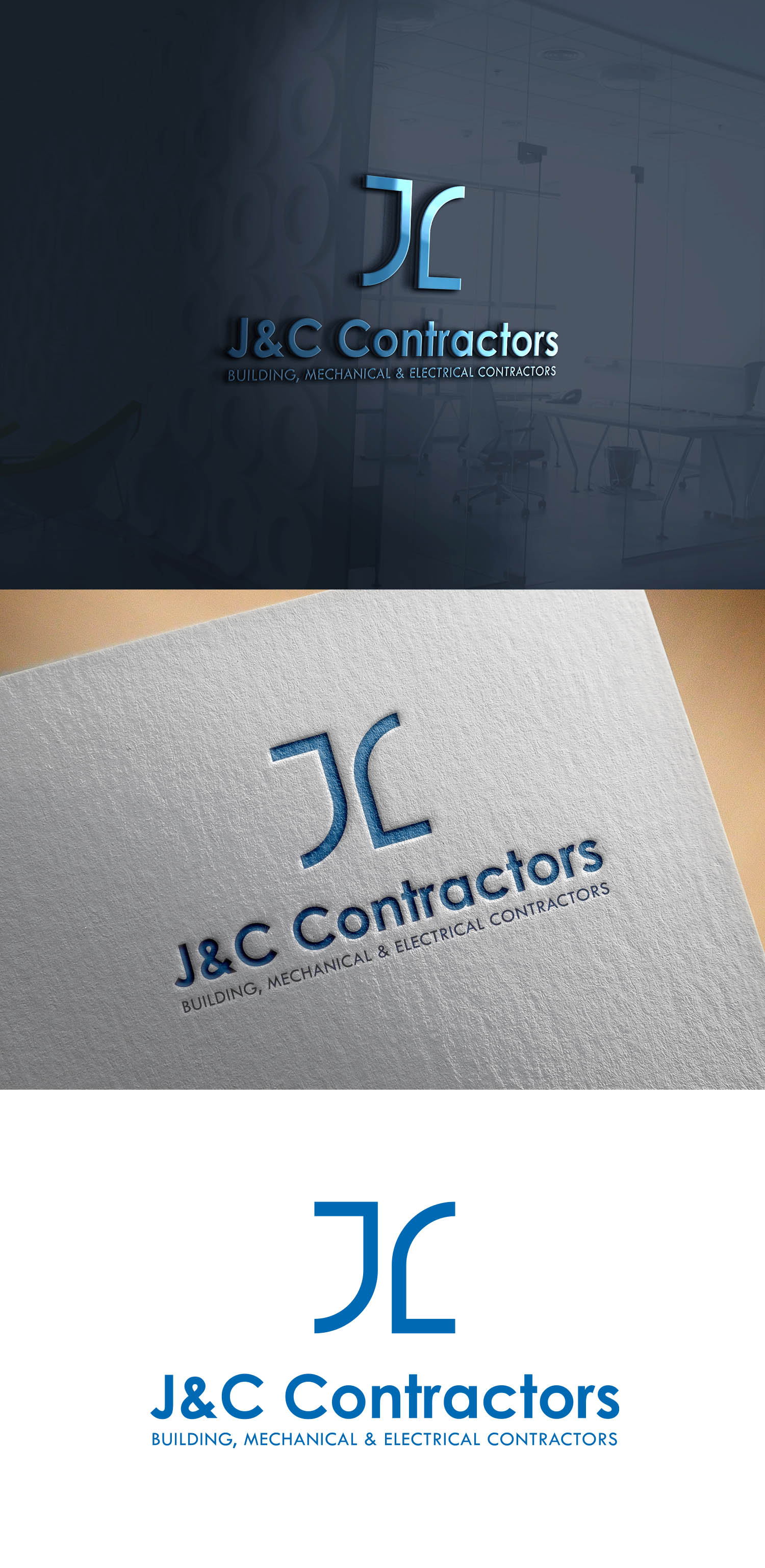 Logo Design by sariaka for J&C Contractors (UK) Ltd | Design #33152195