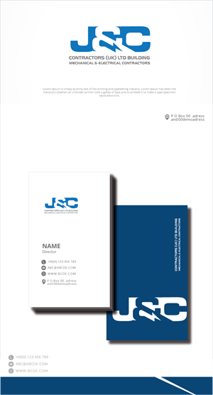 Logo Design by zebronicgraphic for J&C Contractors (UK) Ltd | Design: #33130285