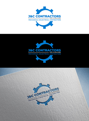 Logo Design by flora.c design for J&C Contractors (UK) Ltd | Design: #33146506