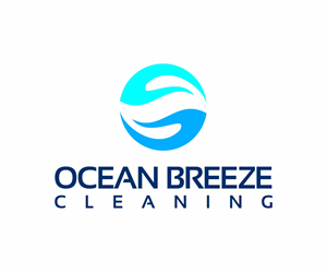 Logo-Design von Thati Designs für Ocean Breeze Cleaning | Design: #33134628