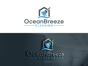 Logo-Design von 439 Creations für Ocean Breeze Cleaning | Design: #33138718