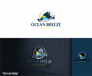Logo-Design von alkaline für Ocean Breeze Cleaning | Design: #33134444
