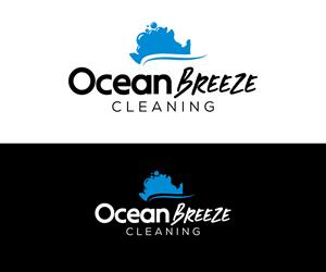 Logo-Design von Kavth für Ocean Breeze Cleaning | Design: #33159169