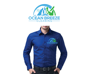 Logo Design by MANIK 42 for Ocean Breeze Cleaning | Design: #33137922