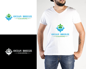Logo Design by RA-bica for Ocean Breeze Cleaning | Design: #33142221