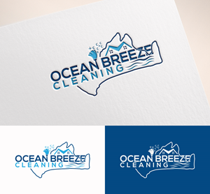Logo-Design von M Art & Design für Ocean Breeze Cleaning | Design: #33134026