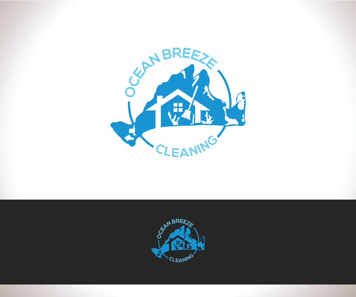Logo Design by YourLogoMaster for Ocean Breeze Cleaning | Design #33139794