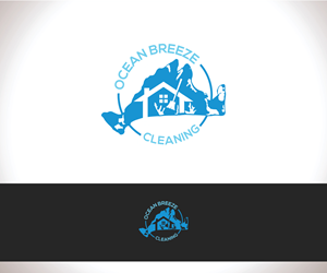 Logo Design by YourLogoMaster for Ocean Breeze Cleaning | Design: #33139794
