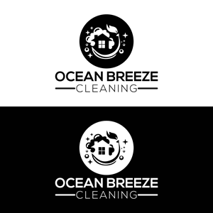 Logo-Design von pusing für Ocean Breeze Cleaning | Design: #33136119