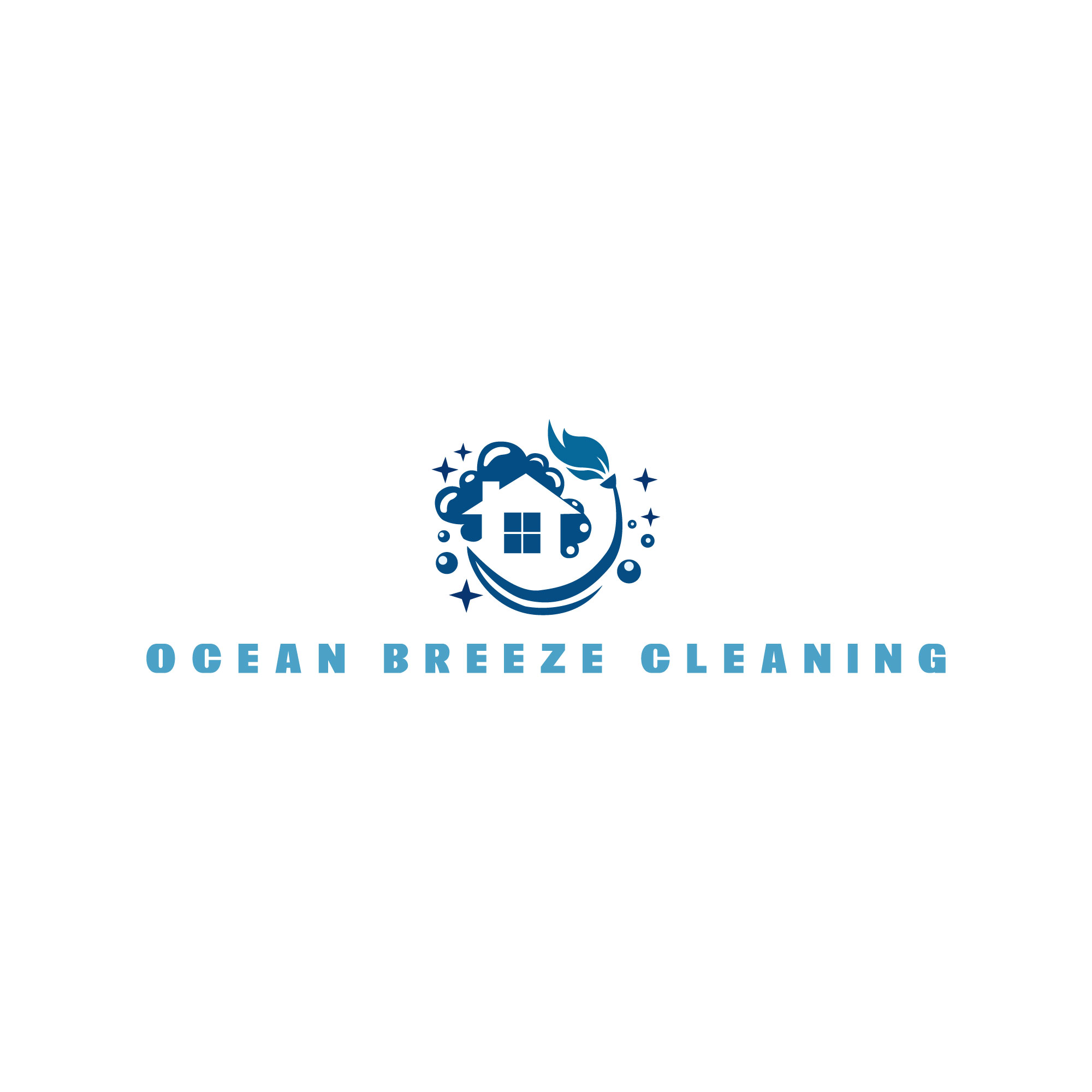 Logo Design by Md Shofiqul Alom for Ocean Breeze Cleaning | Design #33166828