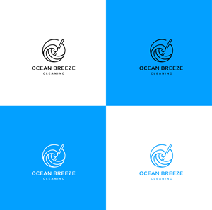 Diseño de Logo por Christian Cruz para Ocean Breeze Cleaning | Diseño #33132746