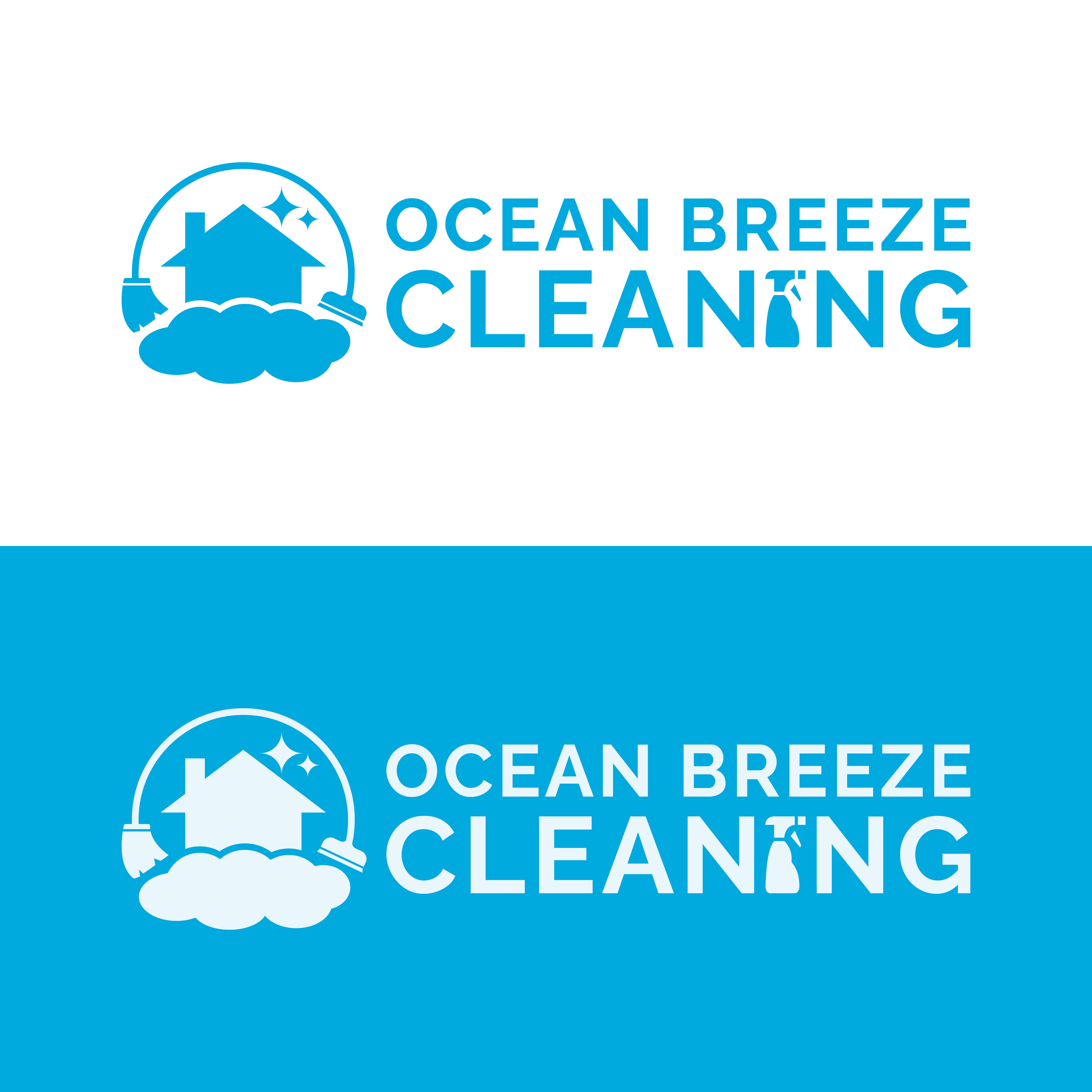 Diseño de Logo por Smiley_Pro para Ocean Breeze Cleaning | Diseño #33155098
