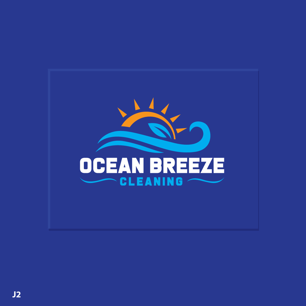 Logo-Design von Sujit Banerjee für Ocean Breeze Cleaning | Design #33141106