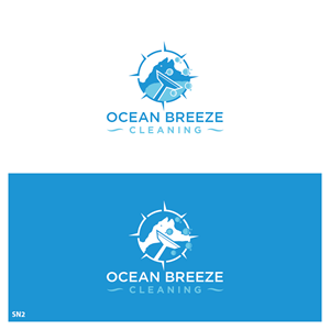 Diseño de Logo por Sujit Banerjee para Ocean Breeze Cleaning | Diseño: #33141109