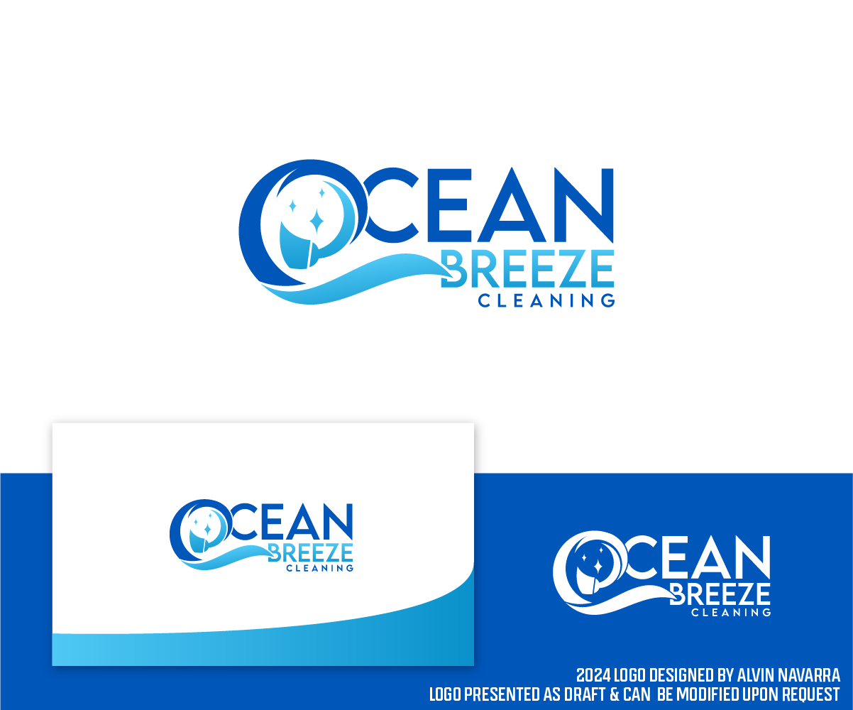 Logo-Design von alvinnavarra für Ocean Breeze Cleaning | Design #33140611