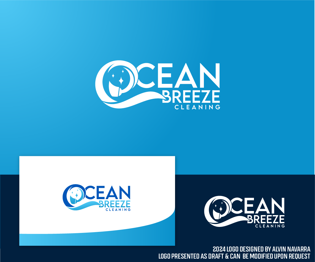 Logo Design by alvinnavarra for Ocean Breeze Cleaning | Design #33140623