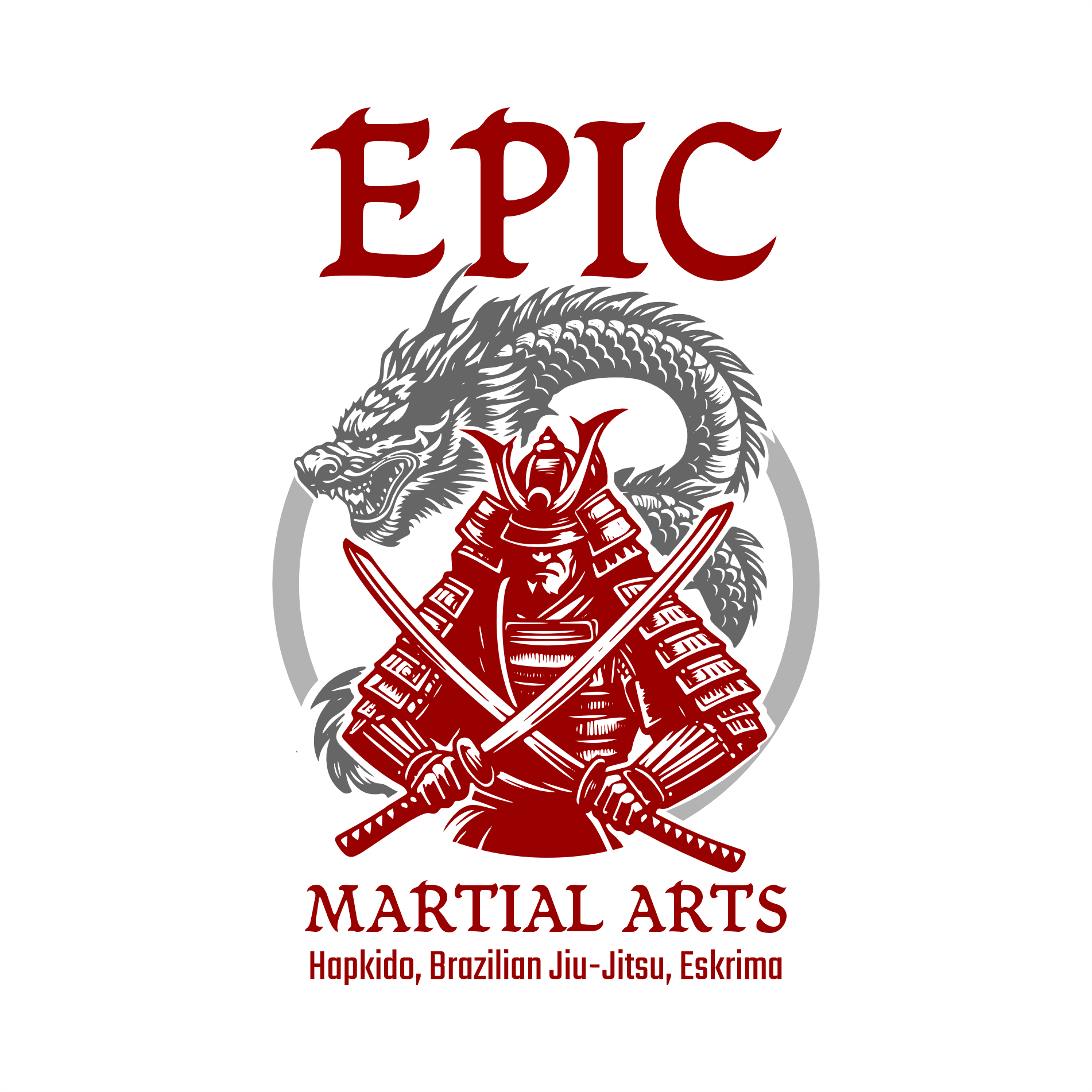 Logo Design by Muhammadsaria for Epic Martial Arts | Design #33133155