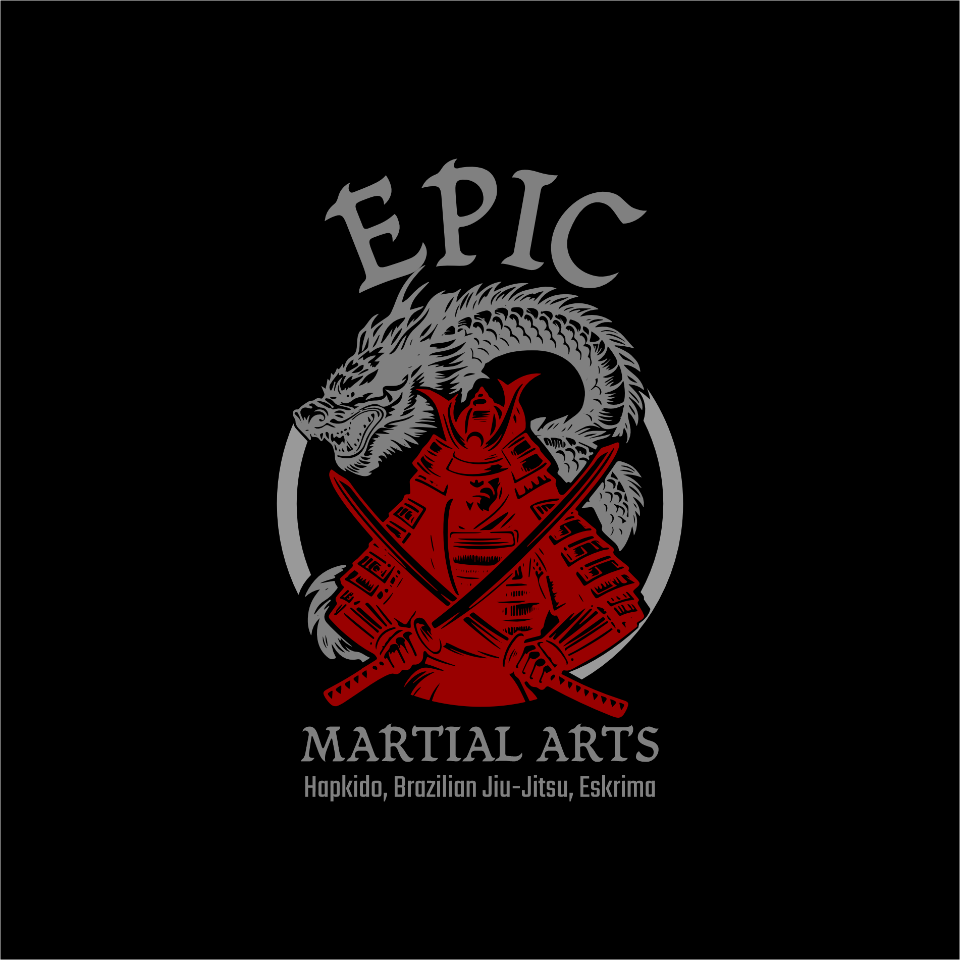 Logo Design by Muhammadsaria for Epic Martial Arts | Design #33144395