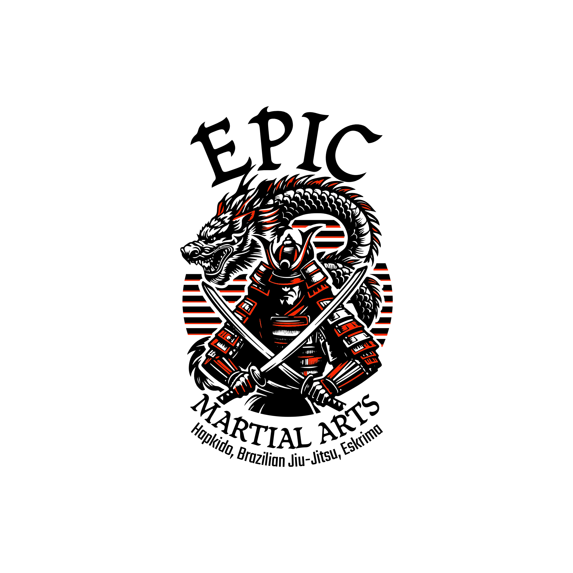 Logo Design by Muhammadsaria for Epic Martial Arts | Design: #33148272