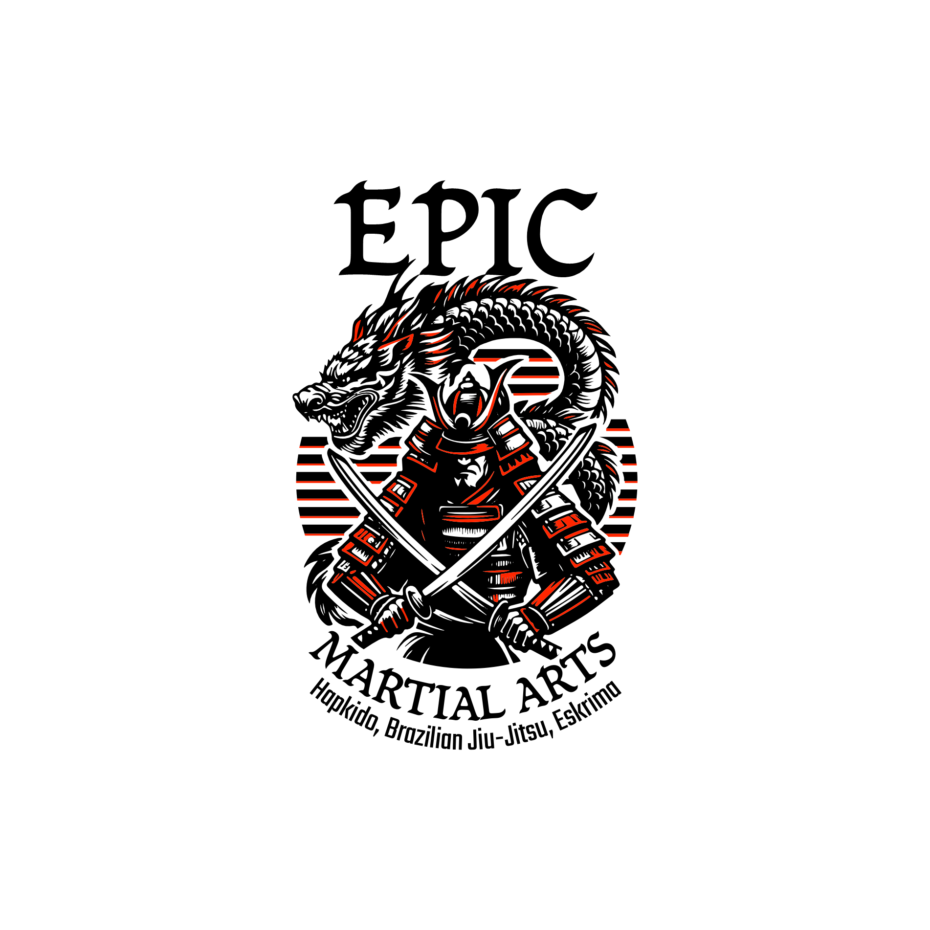 Logo Design by Muhammadsaria for Epic Martial Arts | Design #33165794