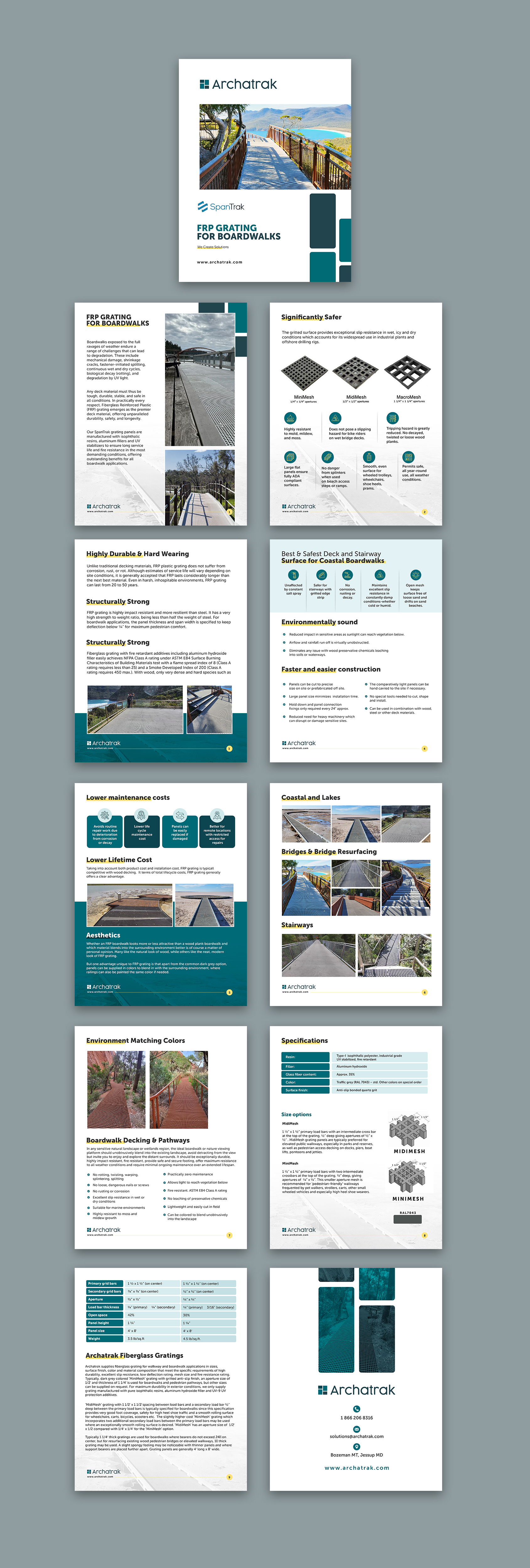 Brochure Design by debdesign for Archatrak Inc. | Design #33134815