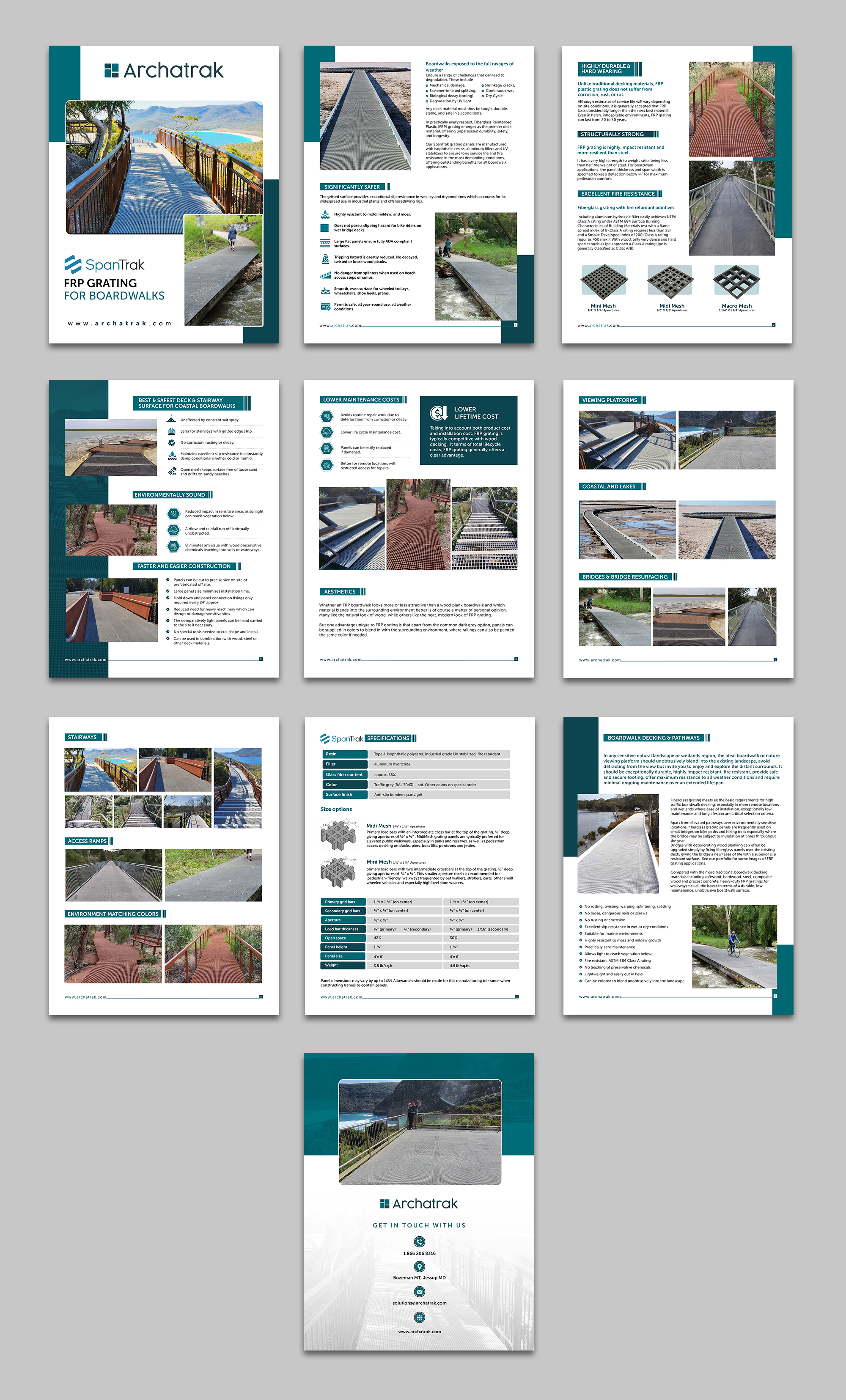 Diseño de Brochure por debdesign para Archatrak Inc. | Diseño #33135019