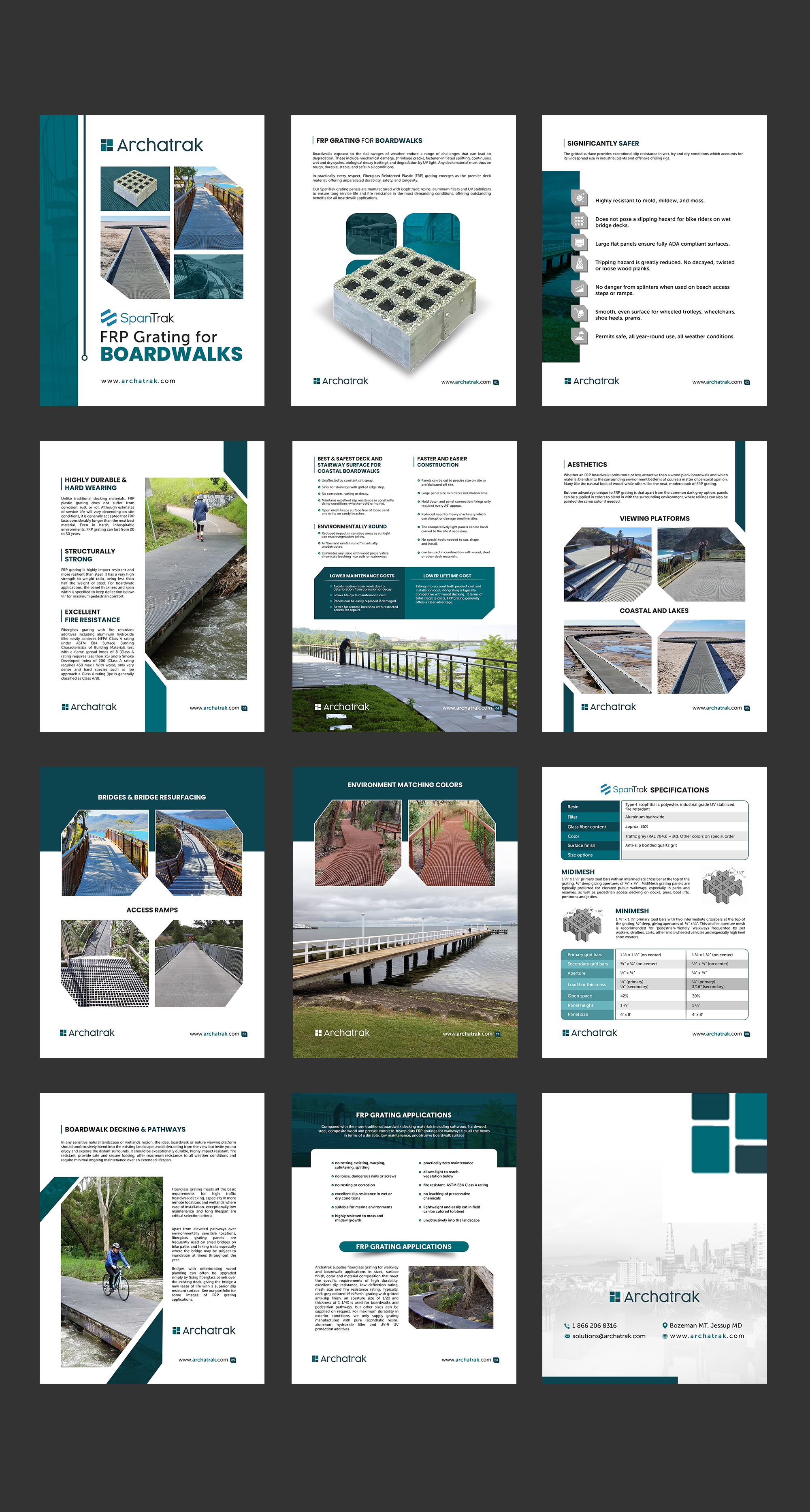 Brochure Design by debdesign for Archatrak Inc. | Design #33135024