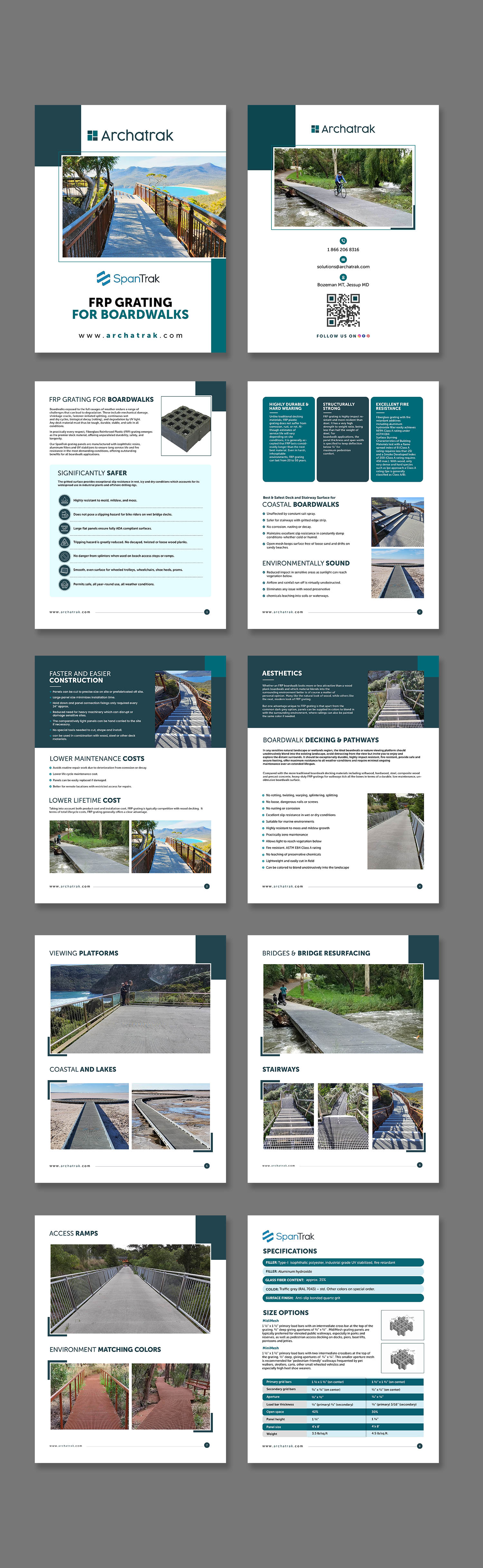 Brochure Design by debdesign for Archatrak Inc. | Design #33143124