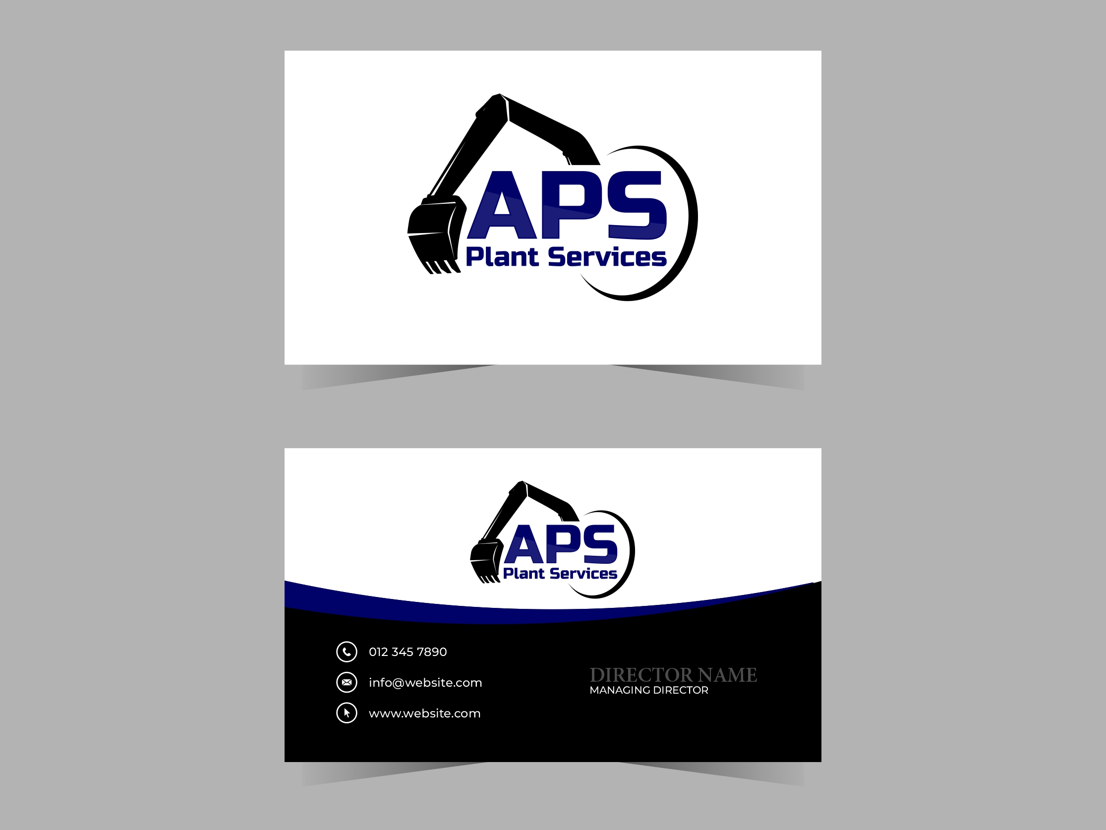 Diseño de Tarjeta de Presentación por Thati Designs para APS Plant Services | Diseño #33135797