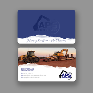 Business Card Design by Andrés Sebastián for APS Plant Services | Design: #33136327