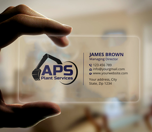 Business Card Design by Expert Bappy for APS Plant Services | Design: #33133515