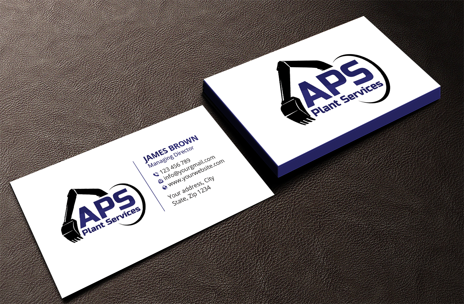 Business Card Design by Expert Bappy for APS Plant Services | Design #33133516