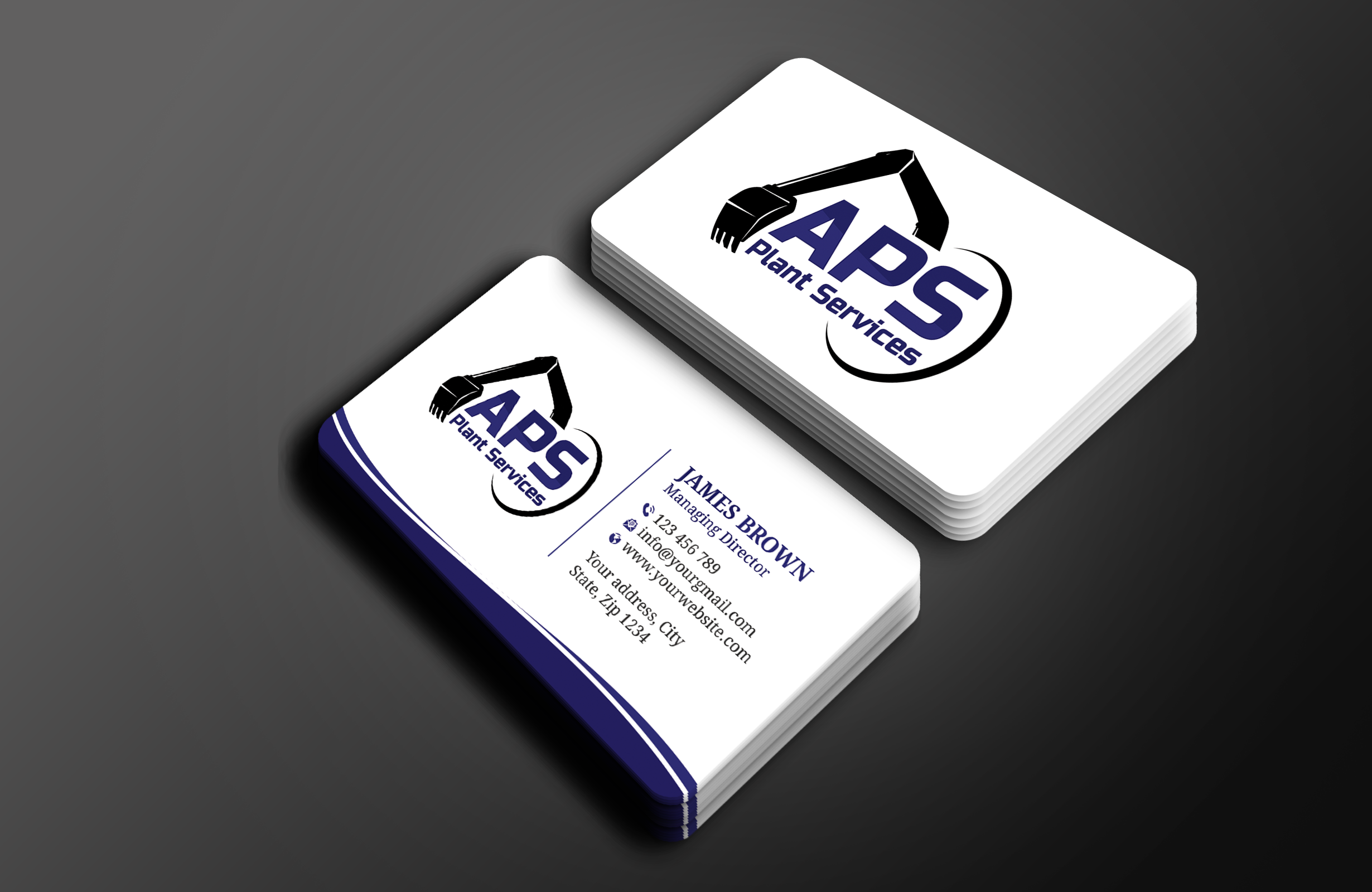 Business Card Design by Expert Bappy for APS Plant Services | Design #33133571