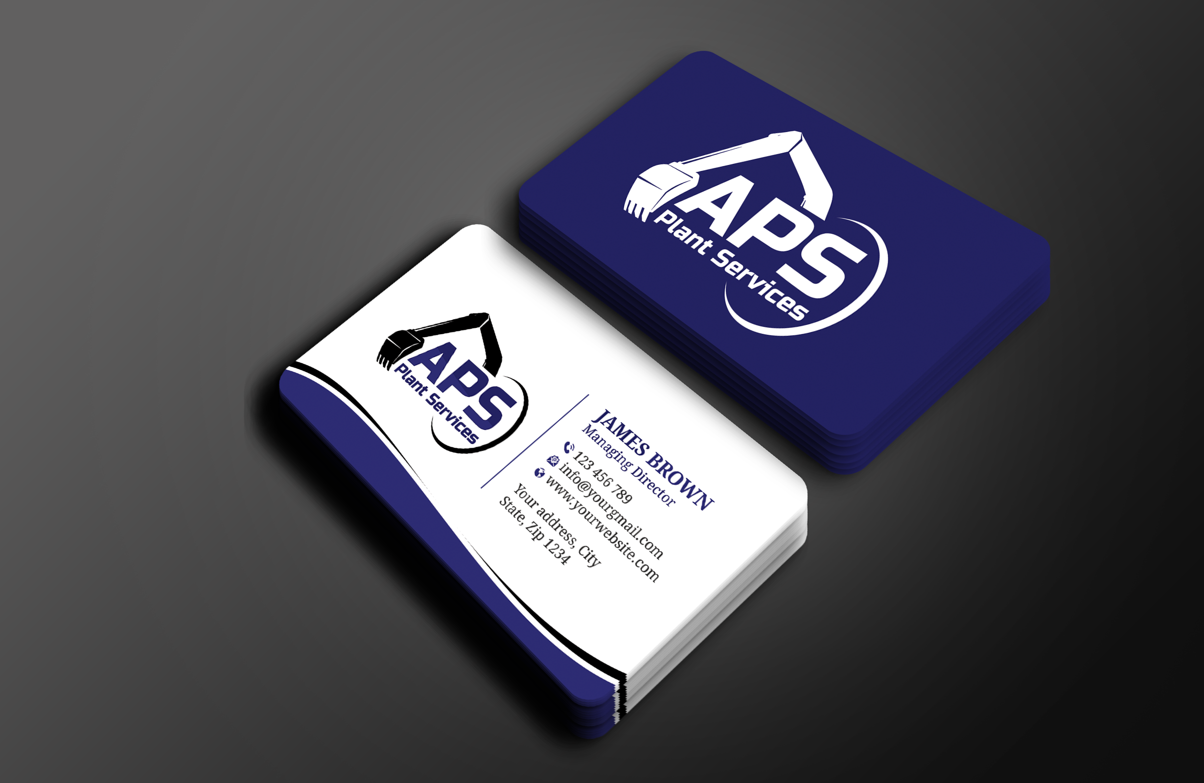 Business Card Design by Expert Bappy for APS Plant Services | Design #33133586