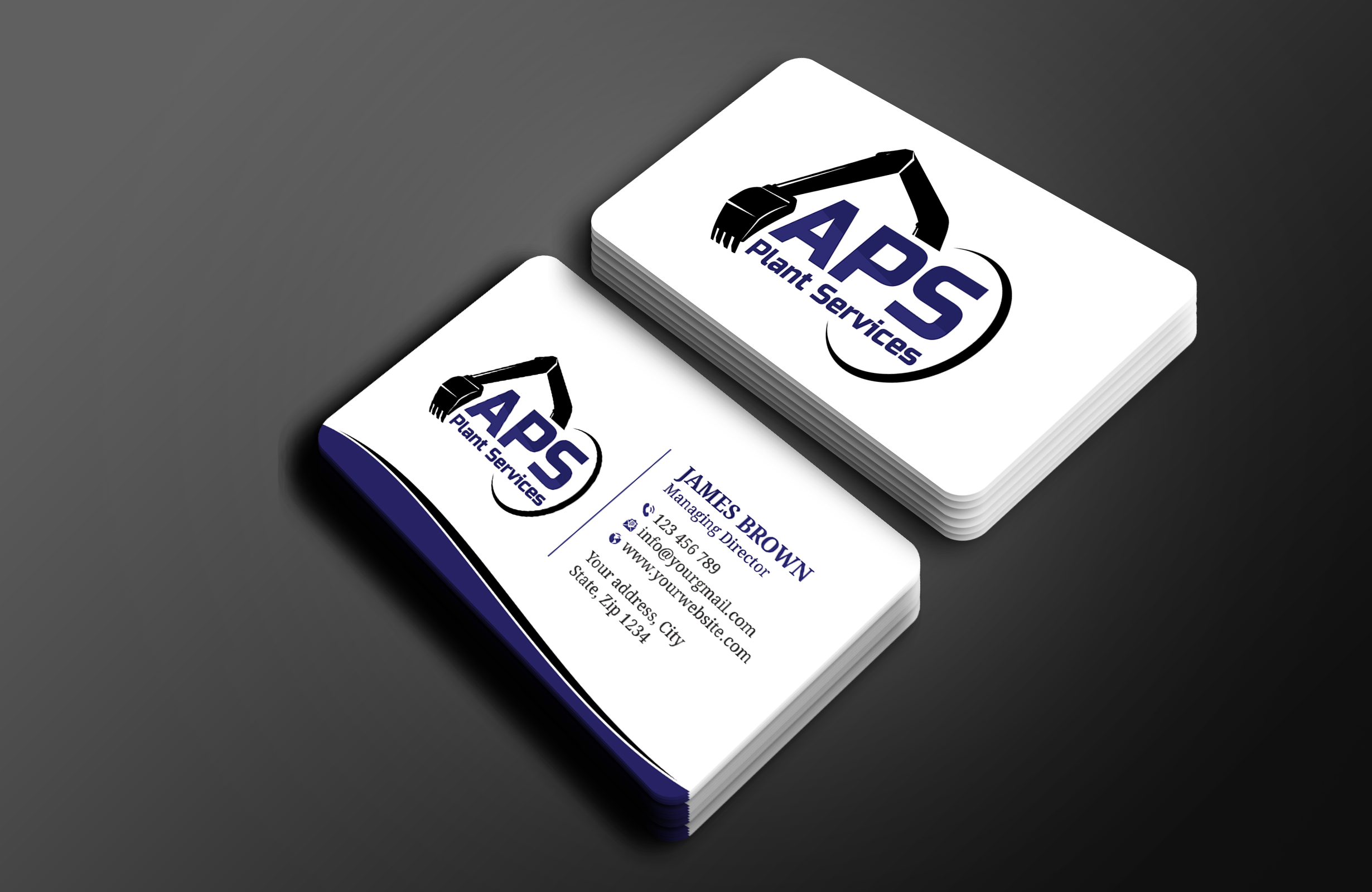 Business Card Design by Expert Bappy for APS Plant Services | Design #33133590