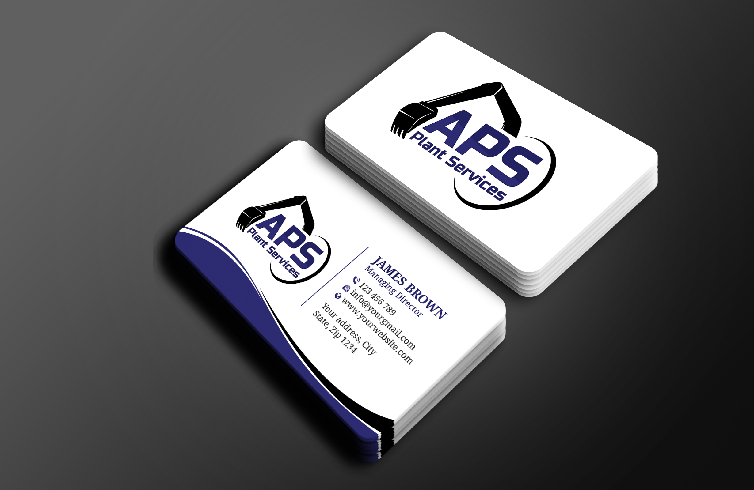 Business Card Design by Expert Bappy for APS Plant Services | Design #33133608