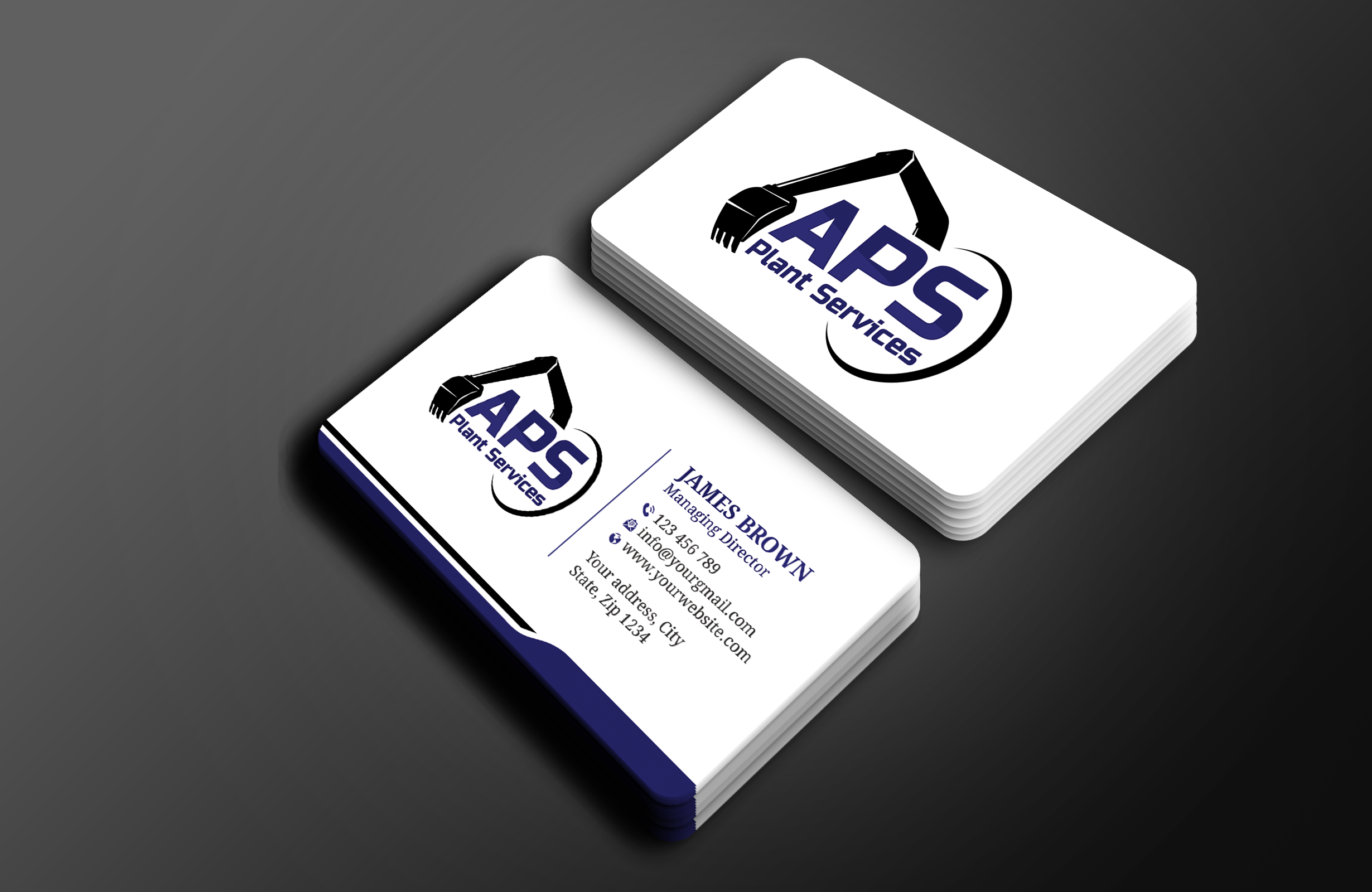 Business Card Design by Expert Bappy for APS Plant Services | Design #33133609
