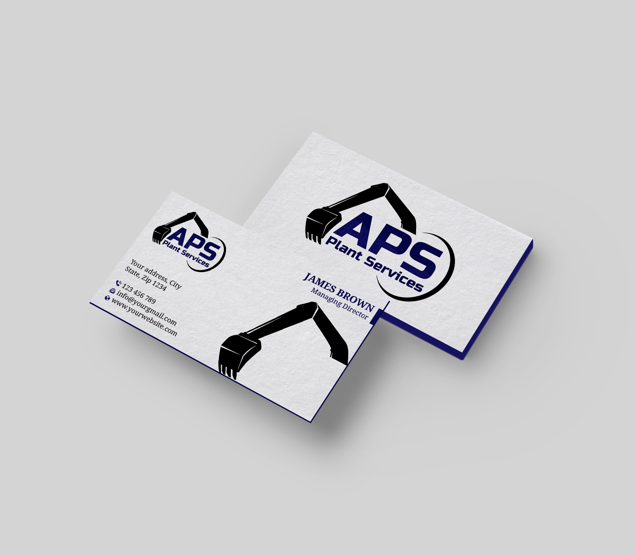 Business Card Design by Expert Bappy for APS Plant Services | Design #33133661
