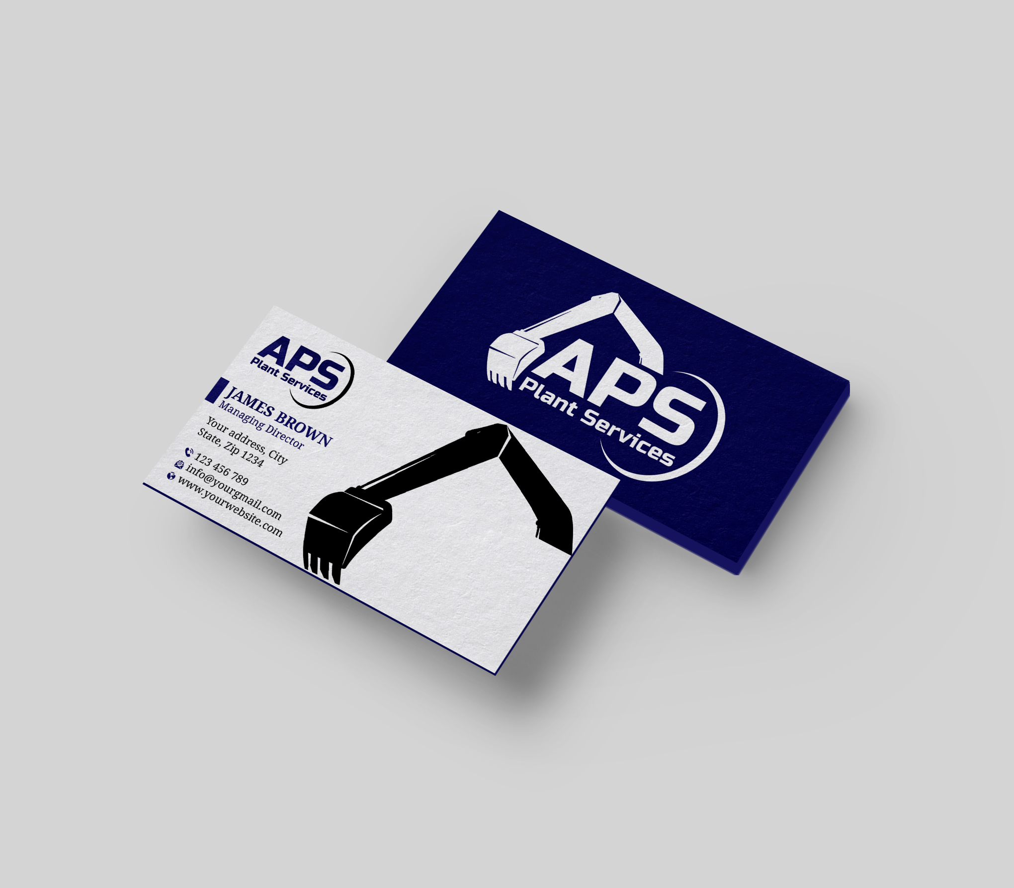 Business Card Design by Expert Bappy for APS Plant Services | Design #33133681