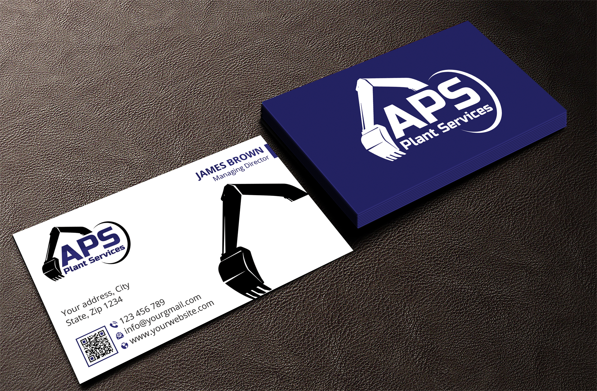 Business Card Design by Expert Bappy for APS Plant Services | Design #33133960