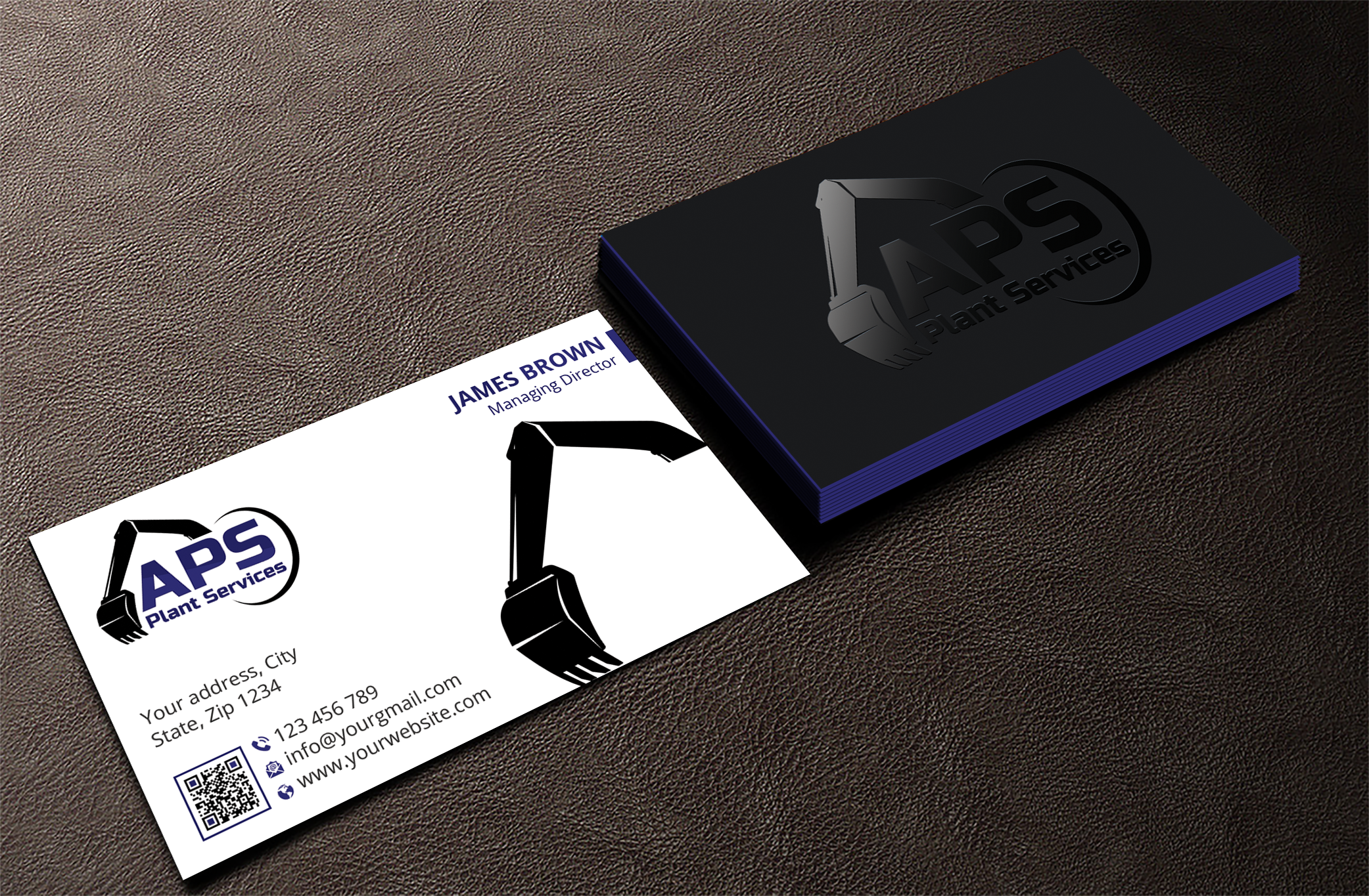 Business Card Design by Expert Bappy for APS Plant Services | Design #33133974